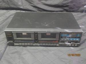 lot 131 image: TEAC W-430C STEREO DOUBLE CASSETTE DECK&nbsp PROPERLY WORN FACE COVERING REQUIRED