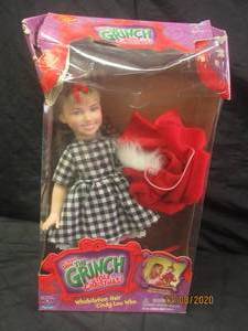 lot 139 image: DR. SEUSS HOW THE GRINCH STOLE CHRISTMAS WHOBILATION HAIR CINDY LOU WHO 40392
