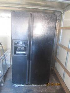 lot 196 image: KENMORE SIDE BY SIDE FRIDGE