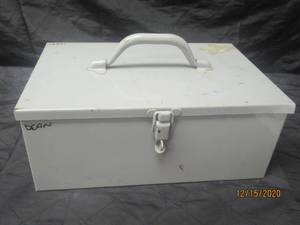 lot 301 image: METAL STORAGE BOX&nbsp PROPERLY WORN FACE COVERING REQUIRED