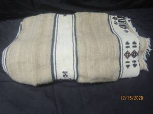 lot 321 image: LARGE CAMEL HAIR  BLANKET&nbsp PROPERLY WORN FACE COVERING REQUIRED