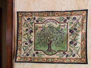 lot 134 image: Olive Wall Tapestry