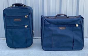 lot 74 image: 2 Blue Samsonite Bags
