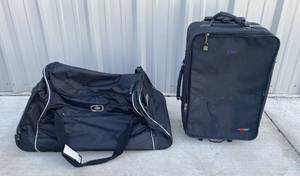 lot 76 image: Duffle Bag and Suitcase