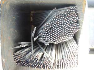 lot 41 image: 3 containers of assorted size welding rods