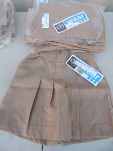 lot 92 image: NEW CFj khaki wrap skort size 3 x 7 pieces
