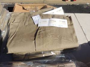 lot 133 image: NEW CFj lot of 5 girls khaki Capri size 21
