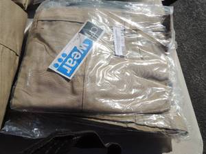 lot 134 image: NEW CFj lot of 7 girls khakis Capri size 15J
