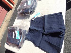 lot 146 image: NEW CFj lot of 5 navy girls wrap skort size 6x