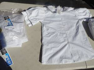 lot 148 image: NEW CFj lot of 3 girls Peter pan collar blouse size 12W