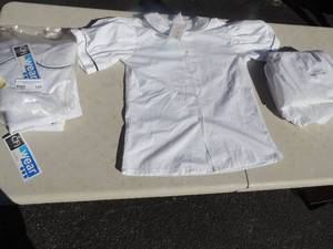 lot 149 image: NEW CFj lot of 3 girls Peter pan collar blouse size 34