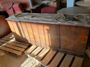 lot 18 image: Credenza with Oriental Painting Design 63x30x31