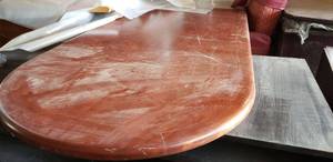 lot 19 image: Curved End Conference Table 92x30