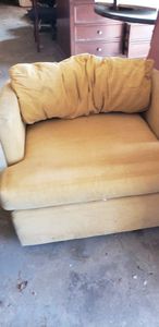 lot 23 image: Joskes Swivel Upholstered Chair