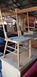 lot 103 image: Pair of Windsor Back Dining Chairs