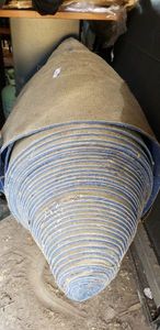 lot 155 image: Blue Carpet Runner looks to be 28 by 50-75
