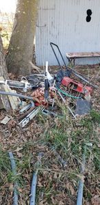 lot 158 image: Scrap Metal including trampoline frame