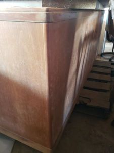 lot 51 image: Wooden Cabinet 76x24x30