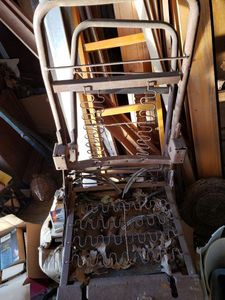 lot 125 image: Two Metal Chair Frames
