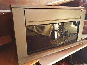 lot 135 image: Bush TV Cart  39x25x21 Model# VS47733 plus additional Table