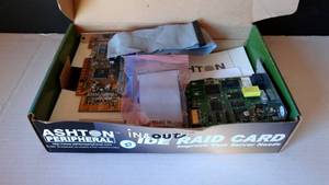 lot 27 image: IN & OUT RAID CARD UDMA 100