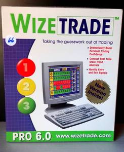 lot 66 image: VINTAGE WIZE TRADE PRO 6.0 WINDOWS SOFTWARE - NEW AND SEALED