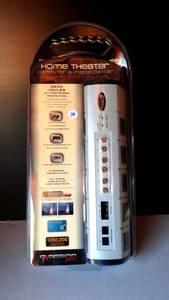 lot 70 image: New Power Sentry Home Theater Computer Media Center Surge Protector 104168 NIP - EBAY $129.00