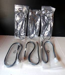 lot 80 image: NEW LOT OF 6 AMPHENO E203950 CABLE