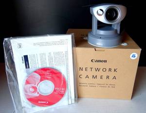 lot 86 image: RARE FIND - Canon VB-C50i Reverse Network Camera with 26x Optical Zoom and Server Solution - NEW IN BOX