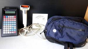 lot 89 image: Symbol LS-3200-I300A Laser Scanner AML Portable Barcode Reader M 3000