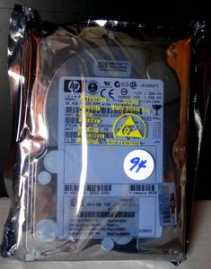 lot 94 image: UNUSED - HP P2474-69001 36.4GB 10K RPM Ultra3 SCSI 3.5 HDD P2474-63001