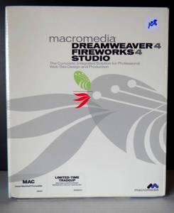 lot 108 image: Macromedia Web Design StudioDreamweaver4Fireworks4For Mac5 Manuals