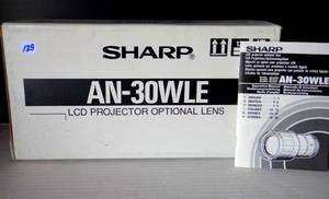 lot 129 image: SHARP AN-30WLE LCD PROJECTOR OPTIONAL LENS NEW IN BOX 90MM 14.5 WIDE