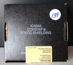 lot 139 image: IC5040 CORSTAT STATIC SHIELDING - UNOPENED PACKAGE