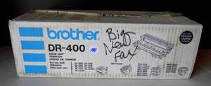 lot 141 image: Genuine Brother DR-400 DR400 Drum Unit GENUINE NEW