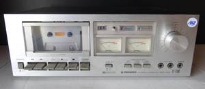 lot 143 image: VINTAGE 1979 Pioneer CT-F500 Aluminum Face Dolby Stereo Recorder Cassette Deck - EBAY comps up to $200