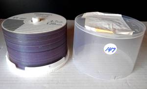 lot 147 image: VINTAGE COMPUSA DVD-R (50 PACK) 4.7 GB 120 MINUTES 8 X SPEED - NEW