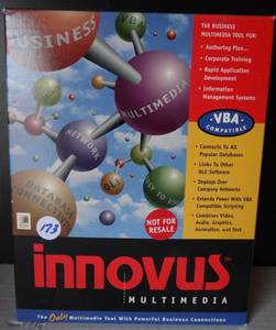 lot 173 image: VINTAGE INNOVUS MULTIMEDIA SOFTWARE FOR WINDOWS