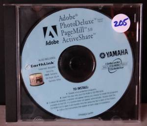 lot 205 image: ADOBE PHOTO DELUXE PAGEMILL 3.0 ACTIVE SHARE