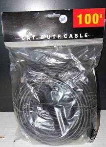 lot 209 image: NEW 100 FT CAT 6 UTP CABLE