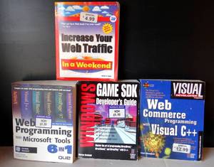lot 228 image: LOT OF 4 COMPUTER BOOKS