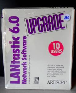 lot 230 image: NEW & SEALED - Lantastic OS2 Version 6.0