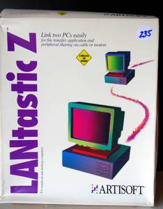lot 235 image: Artisoft Lantastic Z for Notebook and Desktop Computers