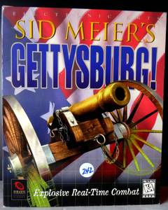 lot 242 image: VINTAGE SID MEIERS GETTYSBURG 1Clk Windows 10 8 7 Vista XP Install