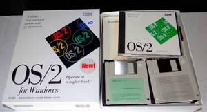 lot 253 image: VINTAGE IBM OS2 operating system 3.5 Disks for Certain IBM PC Models Extended V1.3
