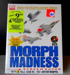 lot 267 image: VINTAGE NEW & SEALED MORPH MADNESS SOFTWARE BY DSR SOFTWARE