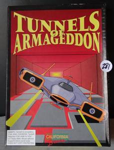 lot 281 image: RARE FIND - Tunnels of Armageddon by California Dreams for IBM - COMPS $30-$50