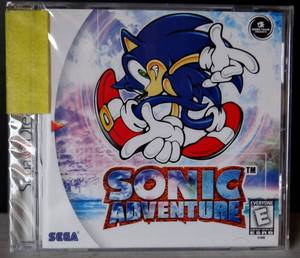 lot 9 image: AMAZING FIND - 1999 SEGA DREAMCAST SONIC ADVENTURE GAME - FACTORY SEALED $$$$$
