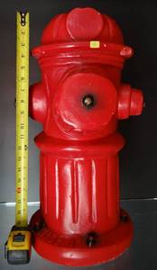lot 91 image: UNIQUE FILEPLUG CERAMIC COIN BANK  - LARGE APPROX 22 INCHES HIGH - FUN