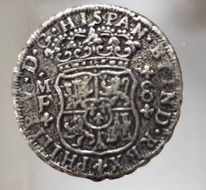 lot 1 image: Mexico 1745 MO MF Philip V Silver 8 Reales